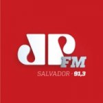 Logo da emissora Rádio Jovem Pan 91.3 FM