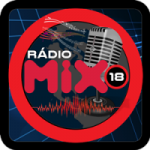 Logo da emissora Rádio Mix 18