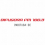 Logo da emissora Rádio Difusora 100.3 FM