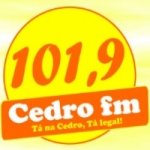 Logo da emissora Rádio Cedro 101.9 FM