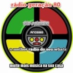 Logo da emissora Rádio Geração 80