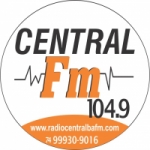 Logo da emissora Rádio Central 104.9 FM