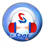 Logo da emissora Rádio Sags FM