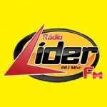 Logo da emissora Rádio Líder 98.1 FM