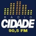 Logo da emissora Rádio Cidade 90.5 FM