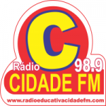 Logo da emissora Rádio Educativa Cidade FM