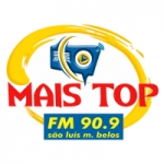 Logo da emissora Rádio Mais Top