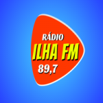 Logo da emissora Rádio Ilha FM