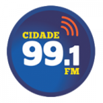 Logo da emissora Rádio Cidade 99.1 FM