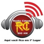 Logo da emissora Rádio Cidade Jaraguá 910 AM