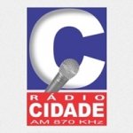 Logo da emissora Rádio Cidade 870 AM