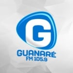 Logo da emissora Rádio Guanaré 105.9 FM