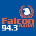 Logo da emissora Falcon 94.3 FM