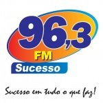 Logo da emissora Rádio Sucesso 96.3 FM