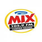 Logo da emissora Rádio Mix 105.9 FM