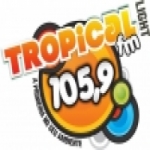 Logo da emissora Rádio Tropical 105.9 FM