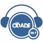 Logo da emissora Rádio Cidade 98.7 FM