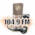 Logo da emissora Rádio Cidade 104.9 FM