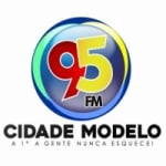 Logo da emissora Rádio Cidade Modelo 95.3 FM