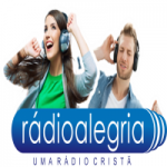 Logo da emissora Rádio Alegria