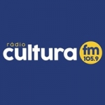 Logo da emissora Rádio Cultura 105.9 FM