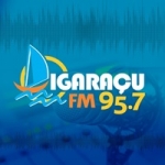 Logo da emissora Rádio Igaraçu 95.7  FM