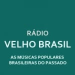 Logo da emissora Rádio Velho Brasil