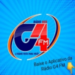 Logo da emissora Rádio G4 FM