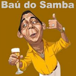 Logo da emissora Rádio Baú do Samba