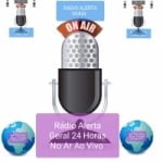 Logo da emissora Rádio Alerta Geral