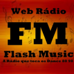Logo da emissora Rádio Flash Music
