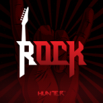 Logo da emissora Hunter FM Rock