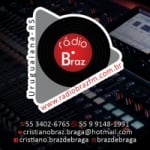 Logo da emissora Rádio Braz FM