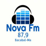 Logo da emissora Rádio Nova FM Bacabal