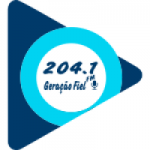 Logo da emissora Rádio 204.1 Geração Fiel