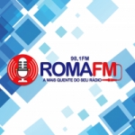 Logo da emissora Rádio Roma 98.1 FM