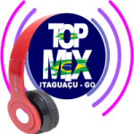 Logo da emissora Rádio Top Mix Itaguaçu