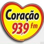 Logo da emissora Rádio Coração 93.9 FM