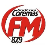 Logo da emissora Rádio Coremas 87.9 FM