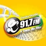 Logo da emissora Rádio Costa Verde 91.7 FM