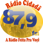 Logo da emissora Rádio Cidadã 87.9 FM