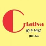 Logo da emissora RÃ¡dio Criativa 87.9 FM