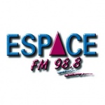 Logo da emissora Espace 98.8 FM