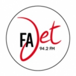 Logo da emissora Fajet 94.2 FM