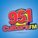 Logo da emissora Rádio Cultura 95.1 FM