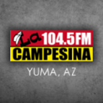 Logo da emissora KCEC 104.5 FM