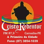 Logo da emissora Rádio Cristo Redentor FM