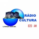 Logo da emissora Rádio Cultura 820 AM