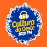 Logo da emissora Rádio Cultura do Oeste 102.9 FM