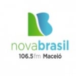 Logo da emissora Rádio Nova Brasil 106.5 FM
